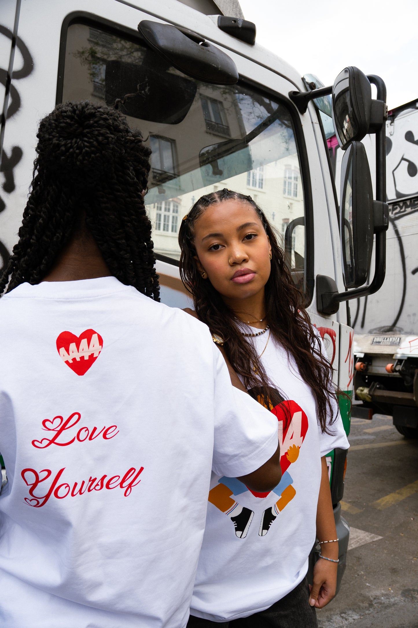 T-shirt Oversize "Love Yourself"