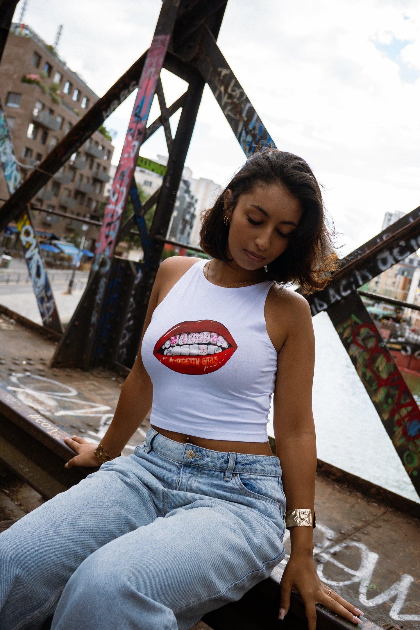 Crop top "Pretty Girl"