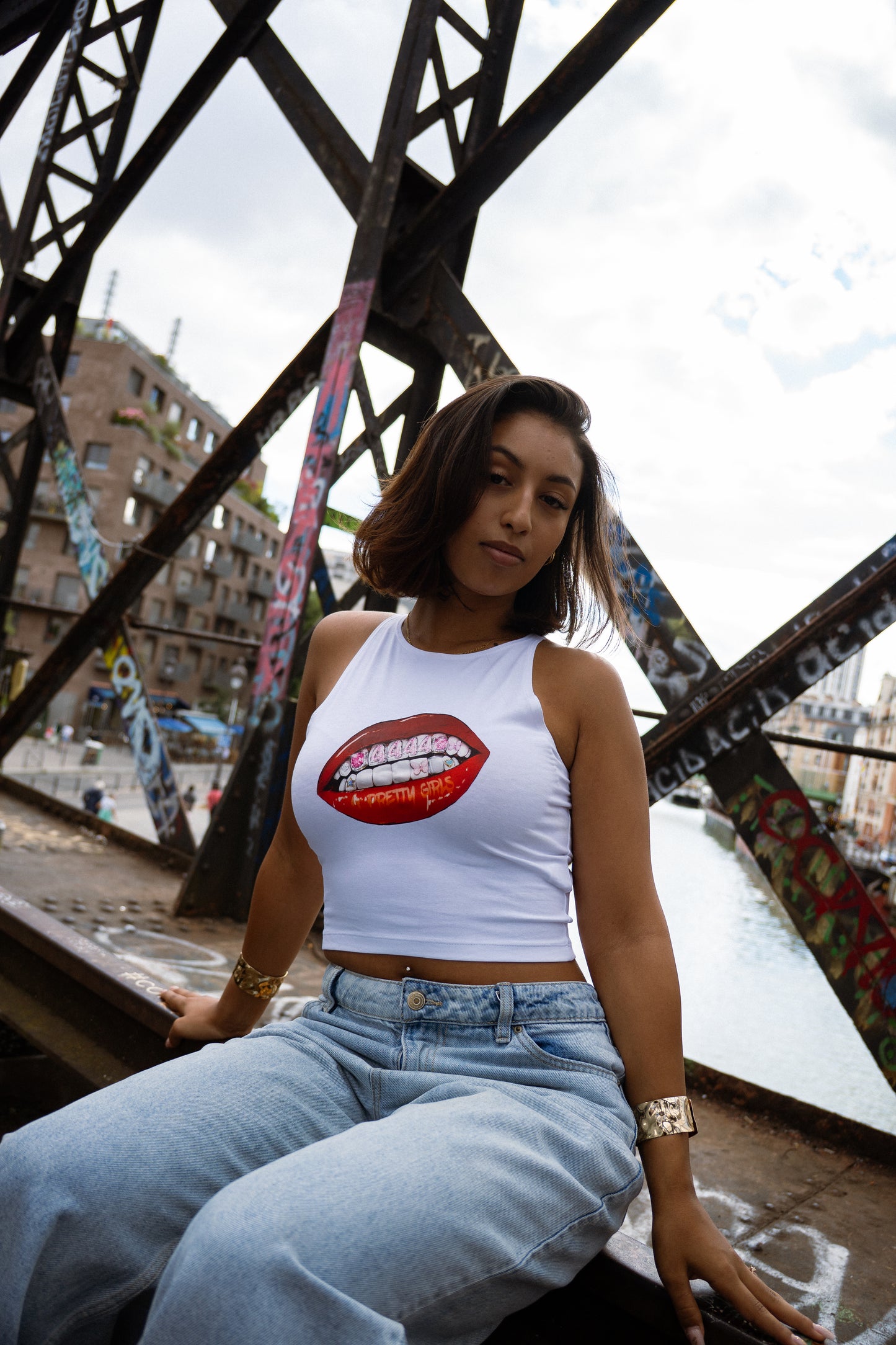Crop top "Pretty Girl"