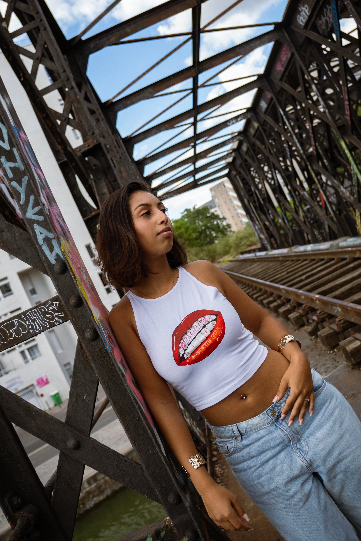 Crop top "Pretty Girl"
