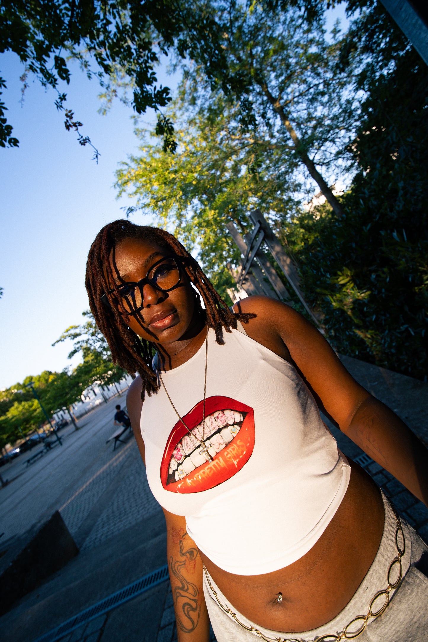 Crop top "Pretty Girl"