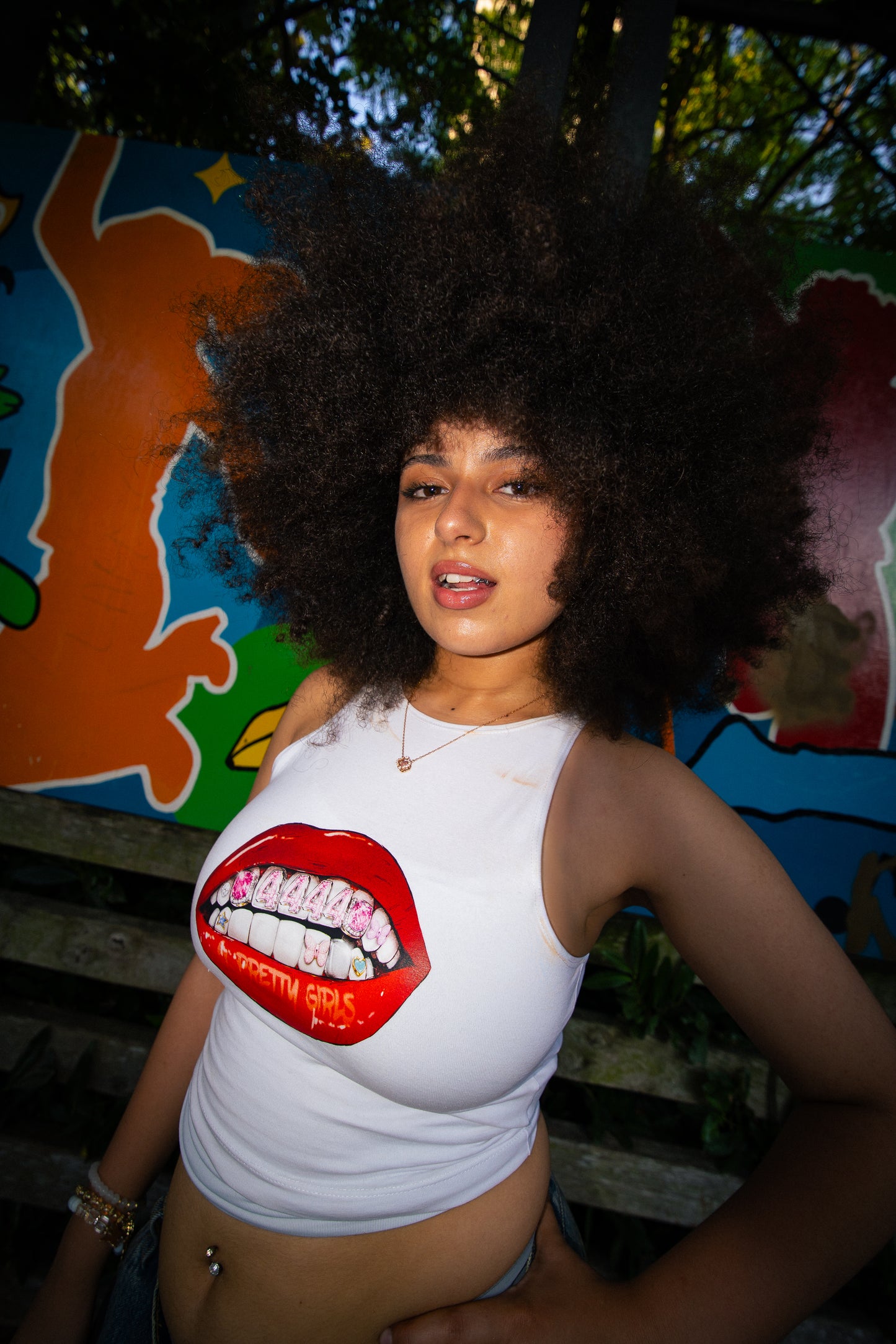 Crop top "Pretty Girl"