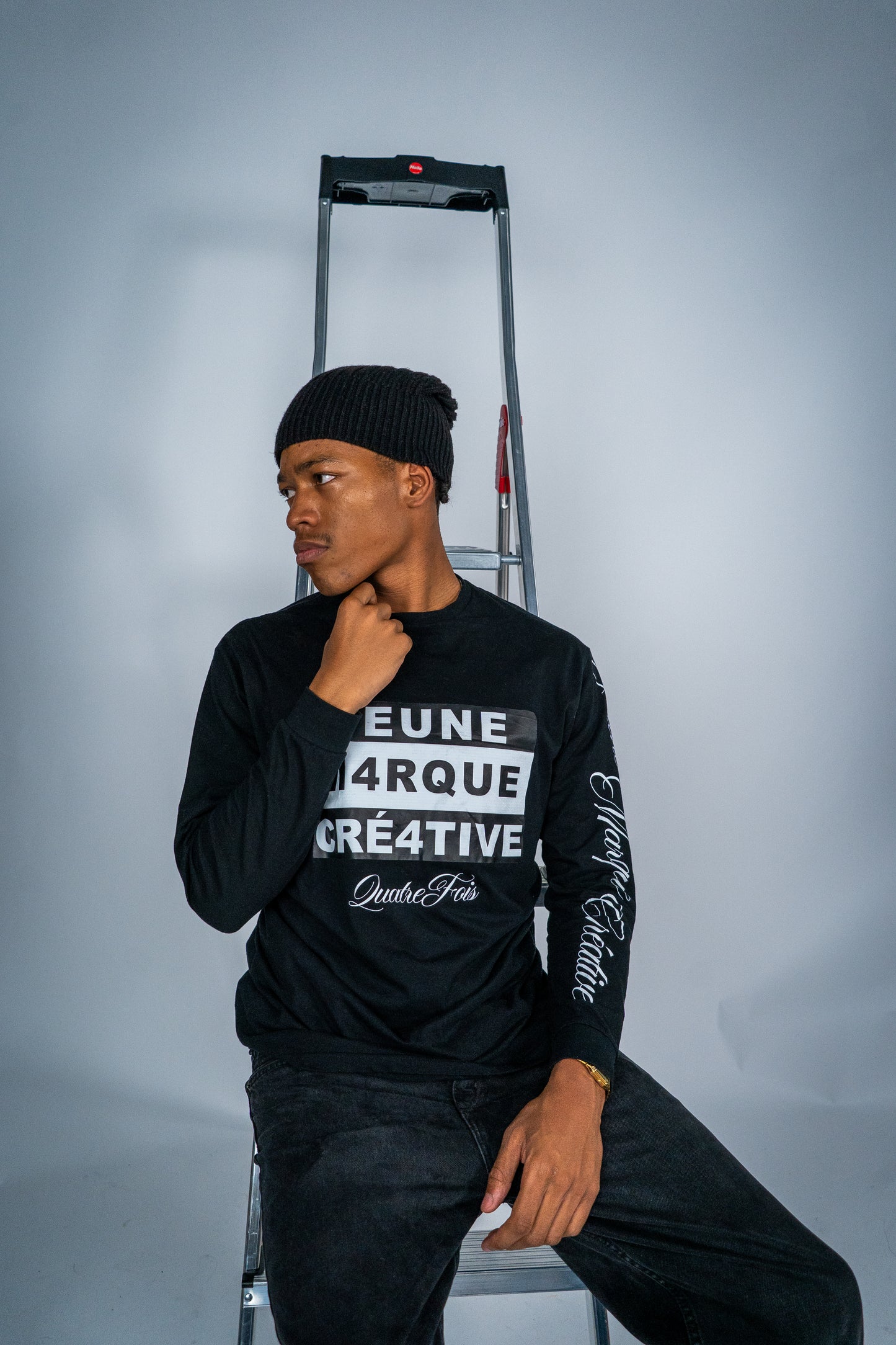 Sleeve JEUNE M4RQUE CRÉ4TIVE "Signature"
