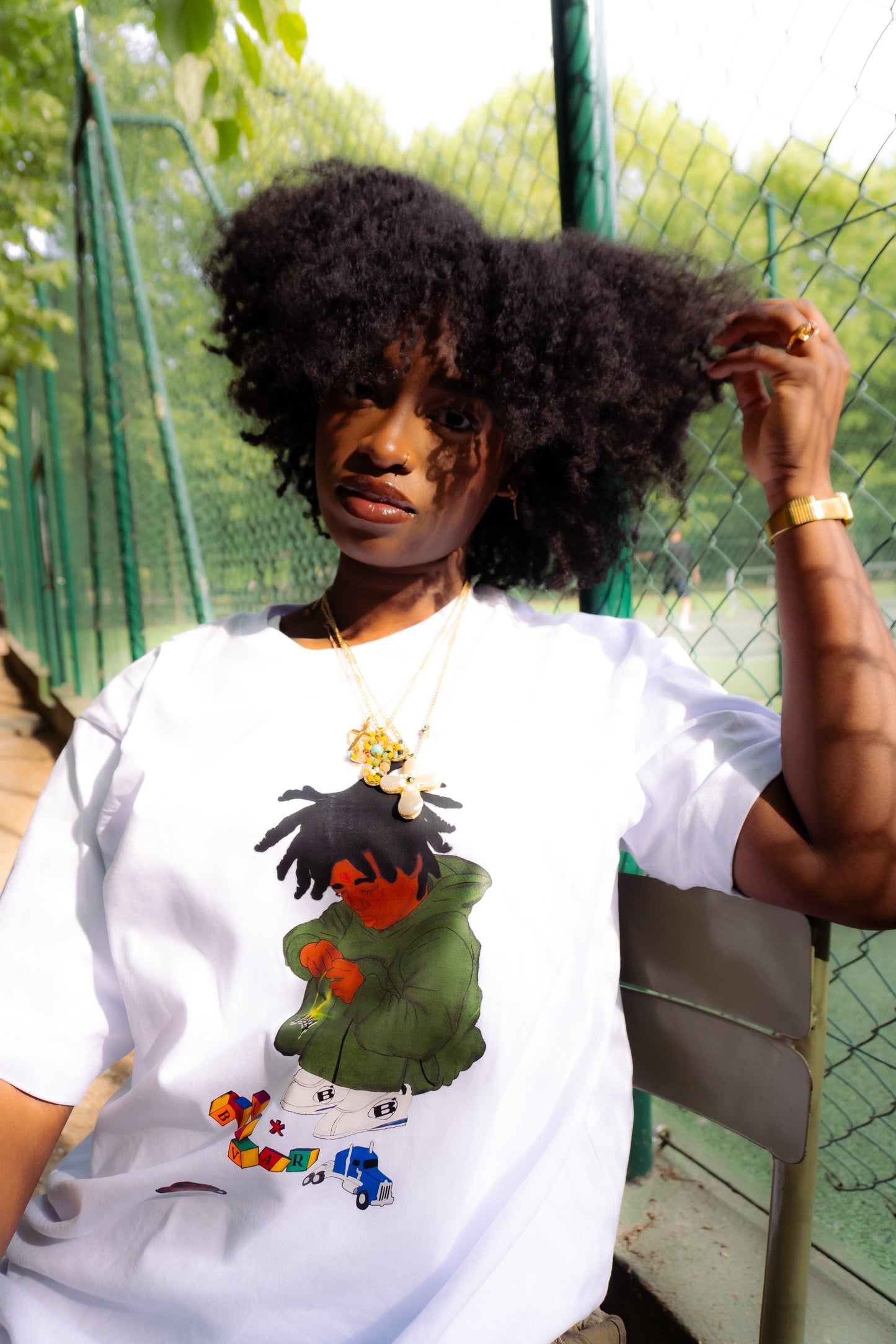 T-Shirt Oversize "Believe in Yourself"