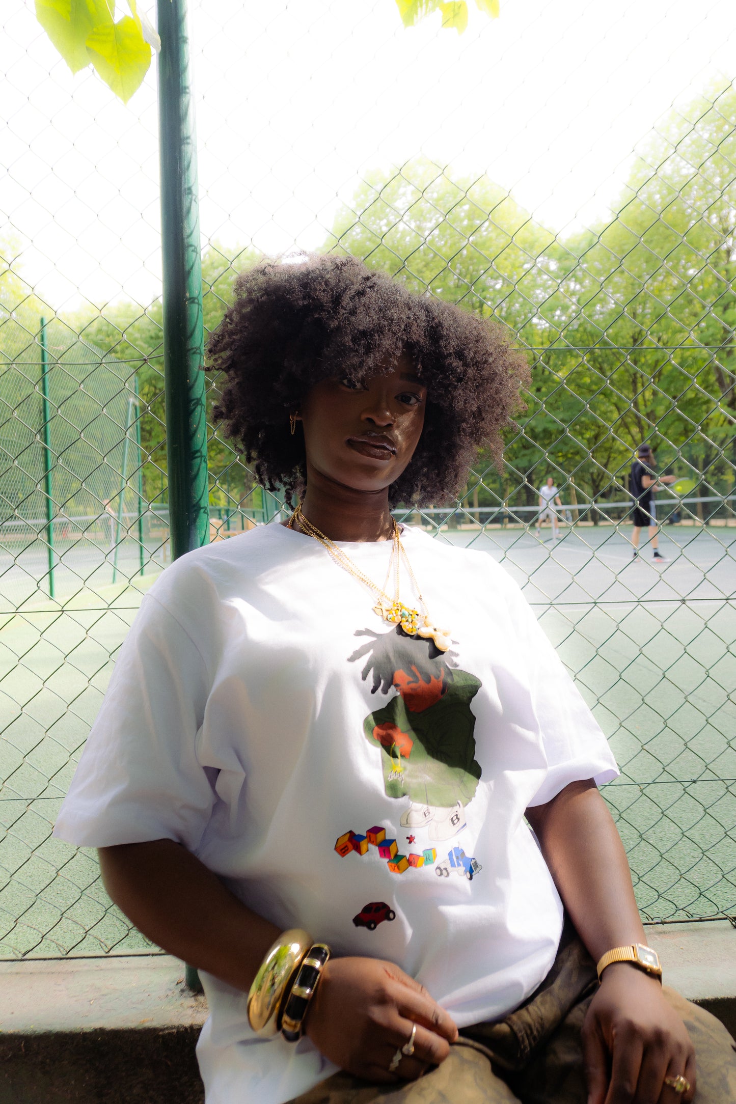 T-Shirt Oversize "Believe in Yourself"