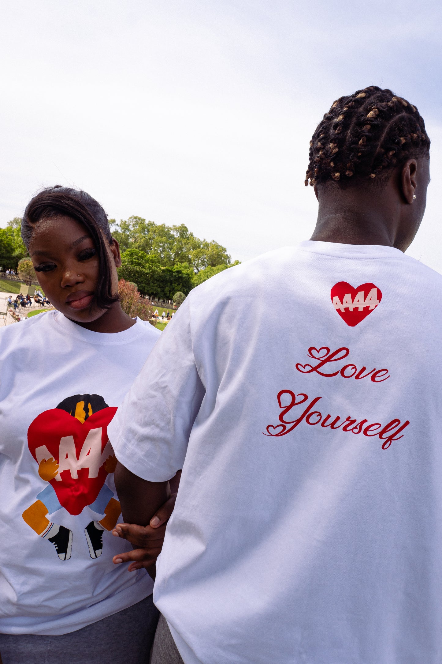 T-shirt Oversize "Love Yourself"